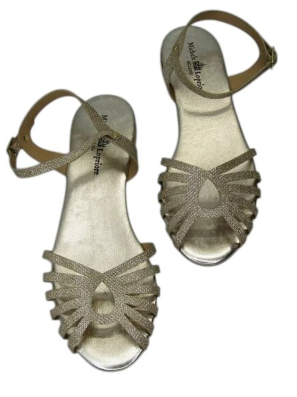 NEW MICHELE LAPRIORE Womens Ponza Sandal, Adjustable Strap Comfort, Size 8
